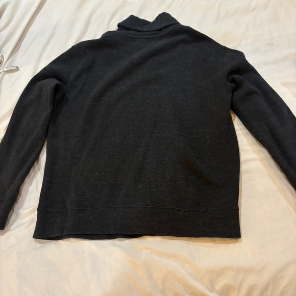 Polo Ralph Lauren Men's Charcoal Heather Shawl Collar Sweatshirt Size L - Picture 3 of 9